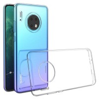    Huawei Mate 30 Pro - Silicone Phone Case With Dust Plug